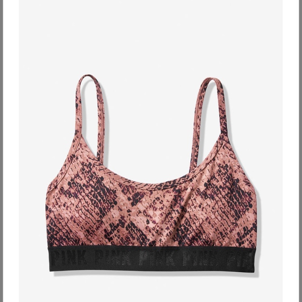 PINK ULTIMATE LIGHTLY LINED SPORTS BRA